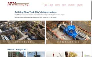 MFM Contracting Corporation website