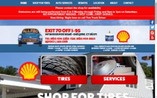All Pro Automotive of Manhasset website