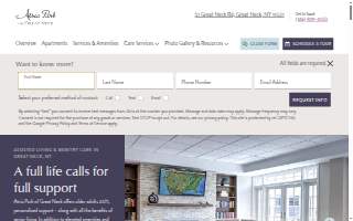 Atria Park of Great Neck website