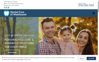 Dental Care of Manhasset By Dr. Lev Yusupov DDS website