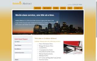 Gold Star Abstract of Manhasset website