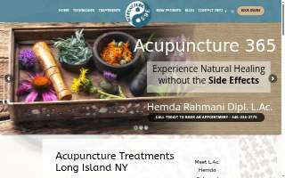 Acupuncture 365 of North Massapequa website