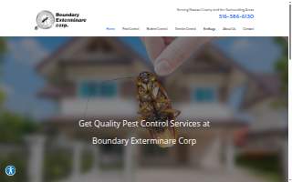 Boundary Exterminare Corp website