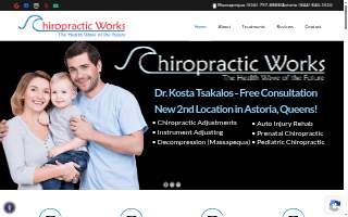 Chiropractic Works website