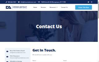 Chosen Abstract LLC website