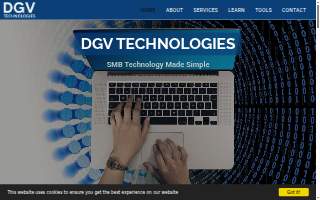 DGV Technologies website