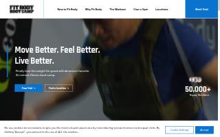 HIIT The Gym (Formerly Fit Body Boot Camp) website