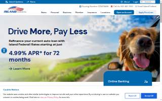 Island Federal Credit Union of Massapequa website