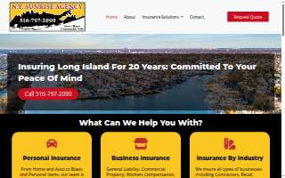 NY Sunrise Agency Inc. website