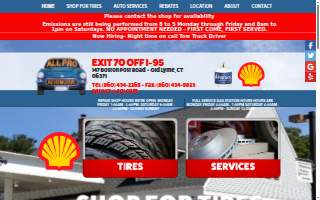 All Pro Automotive of Massapequa Park website