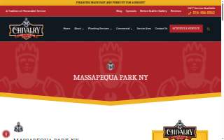 Chivalry Plumbing, Heating & Cooling of Massapequa Park website