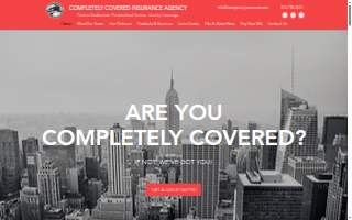 Completely Covered Insurance website