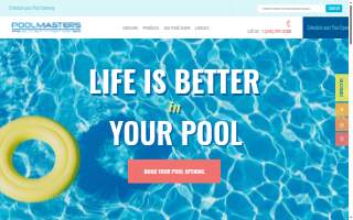 Poolmasters of Long Island Inc website