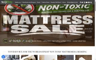 Sleepworks Mattress & Futon Superstore website