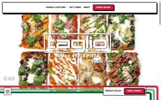 Taglio Pizza of Massapequa website