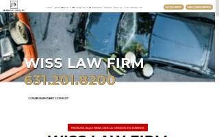 Wiss Law Firm: Personal Injury Lawyer Suffolk County of Massapequa Park website