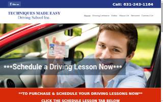 Techniques Made Easy Driving School Inc. of Babylon website