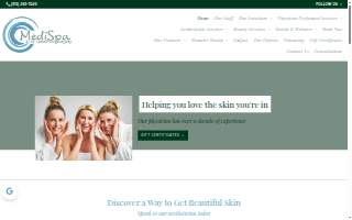 Medispa at St lawrence Surgery website