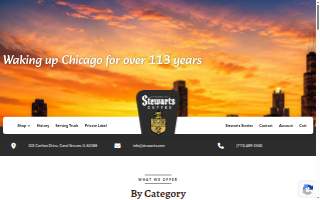 Stewart's Shops website