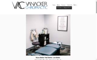 VanAcker Chiropractic, PC website