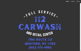 112 Carwash website