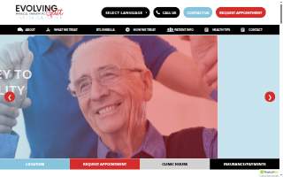Evolving Gait Physical Therapy, PC website