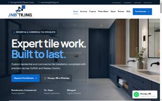 JNB TILING, LLC website
