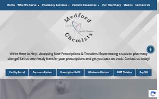 Medford Chemists Inc. website
