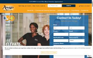 Anago Commercial Cleaning of Broadview Heights website