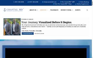 Coastal MD - Integrative Health & Wellness website