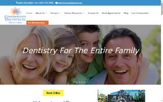 Comprehensive Dentistry PC website