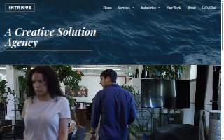 Intrigue Graphics website