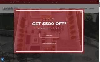 Libardi Island Landscape Design & Masonry website