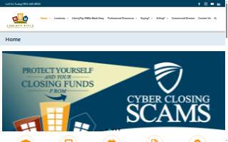 Liberty National Title Agency Corp. of Melville website