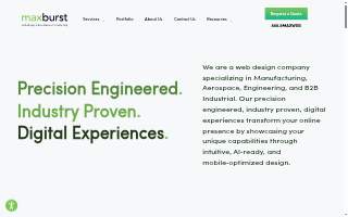 MAXBURST, Inc. | Web Design Company Long Island of Melville website