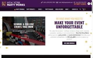 NY Party Works website