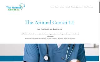 The Animal Center LI of Melville website