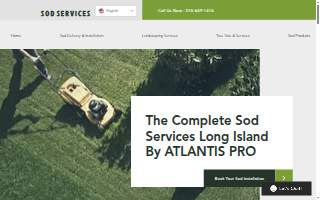 The Complete Sod Services Long Island website