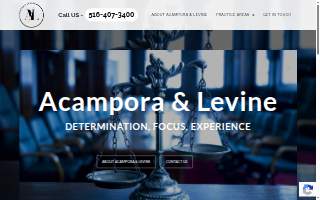 Acampora & Levine Attorneys at Law website