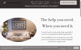 Counseling For You website