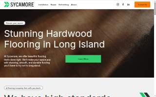 Sycamore Flooring of Merrick website