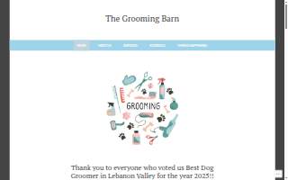 The Grooming Barn LLC website