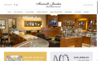 Marinelli Jewelers Inc website