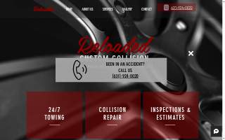 Reloaded Custom Collision website