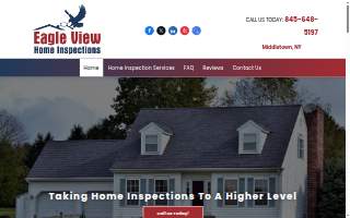 Eagle View Home Inspections website