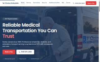1st Choice Ambulette website