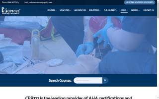 CPR123 website