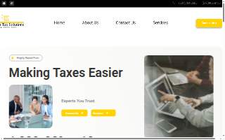Excelsior Tax Solutions website