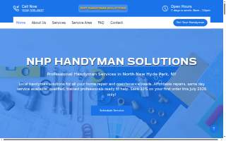 NHP Handyman Solutions of Mineola website