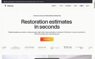 Rebuild America-Roofing-Windows & Remodeling website